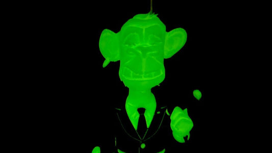 Glow in dark 3D print